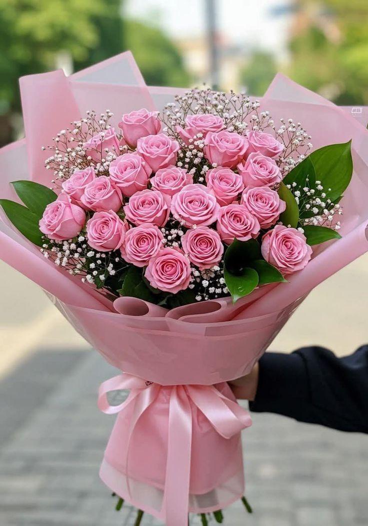 Professional floral arrangement in modern corporate setting